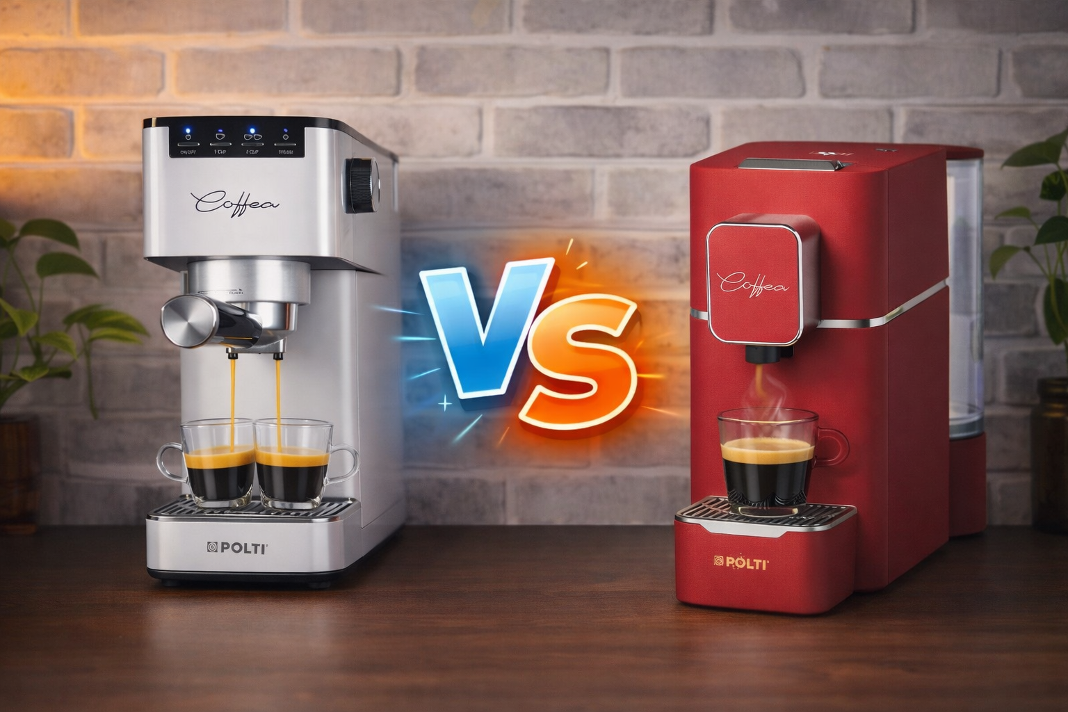 ماكينة الإسبريسو أم ماكينة الكبسولات