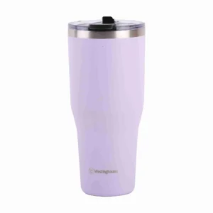 كوب ويستنغهاوس ستانلس 40 أونصة عزل مزدوج لليوم كله بغطاء وشفاطة