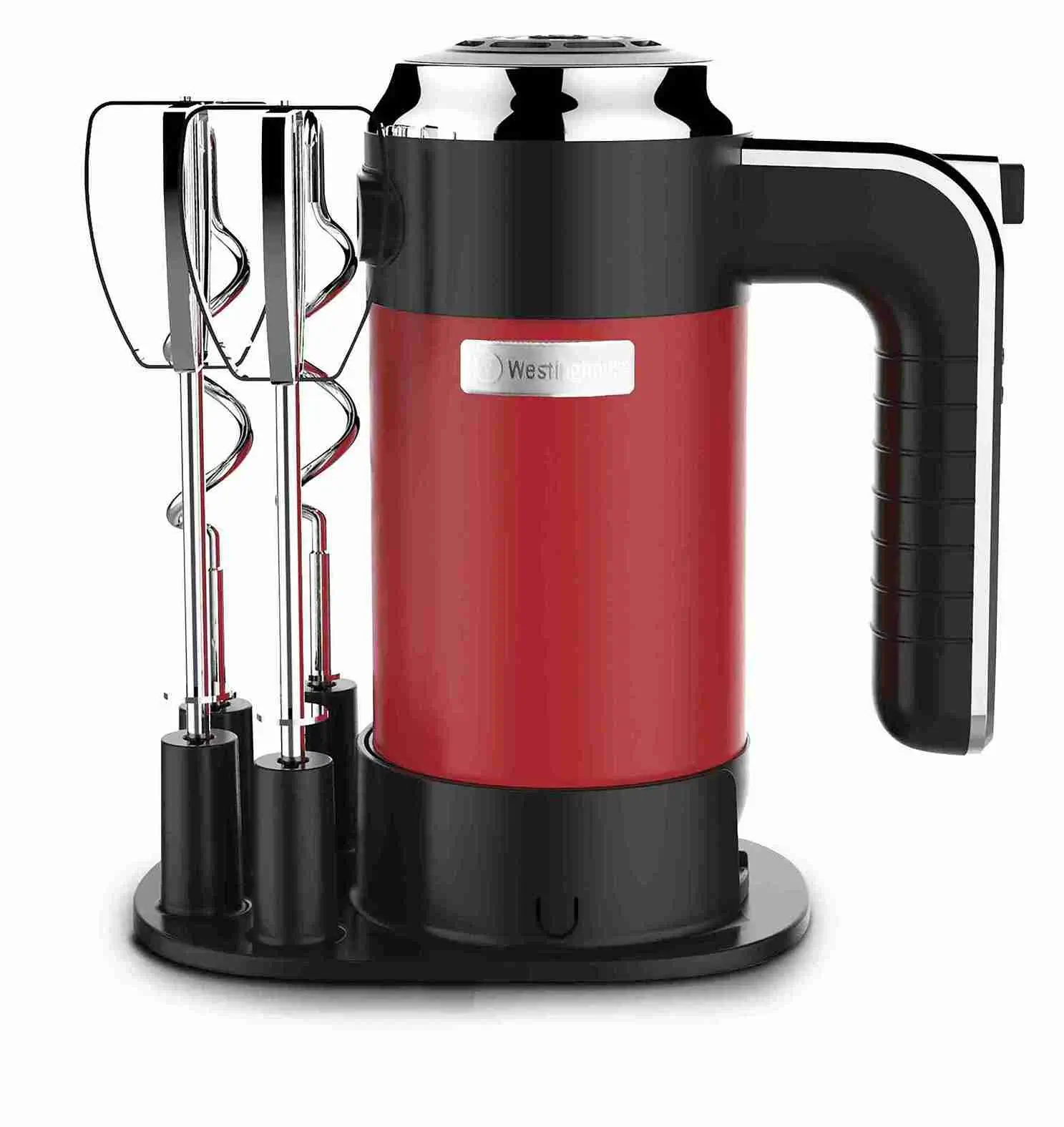 Westinghouse 350W hand mixer with 4 speeds and stainless steel beaters - Image 4